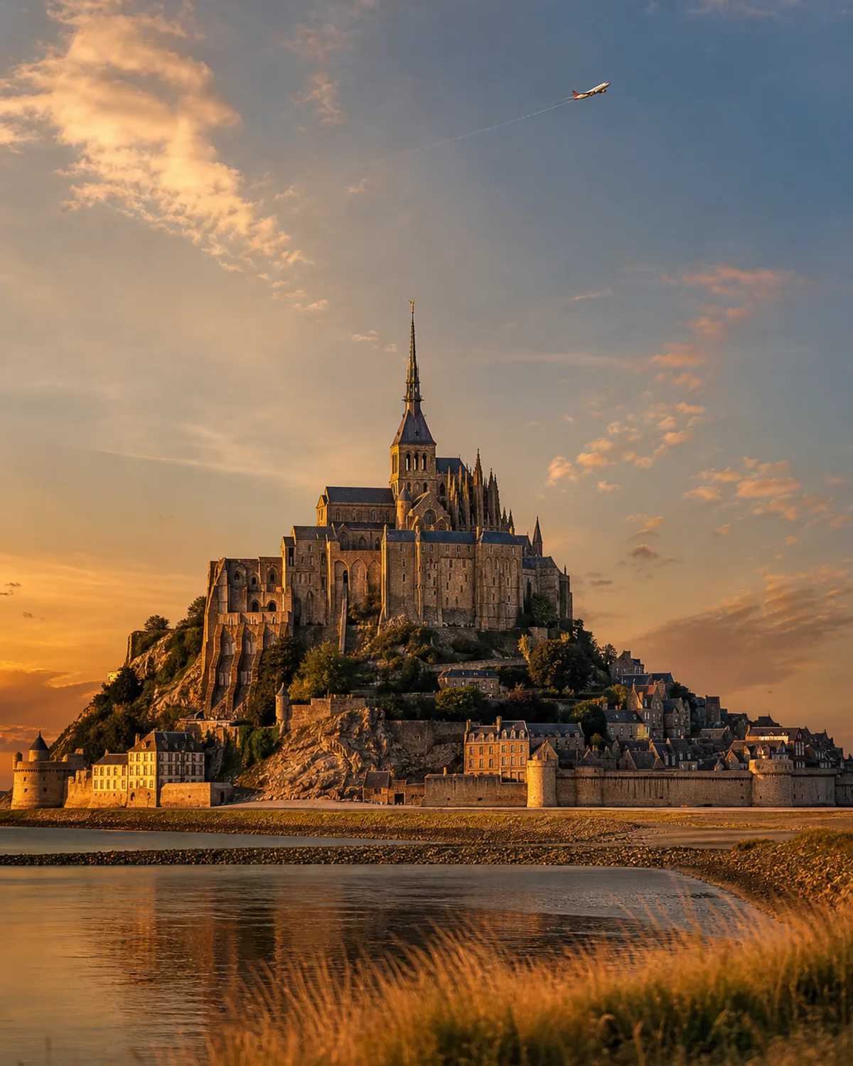 Mont-Saint-Michel in France
