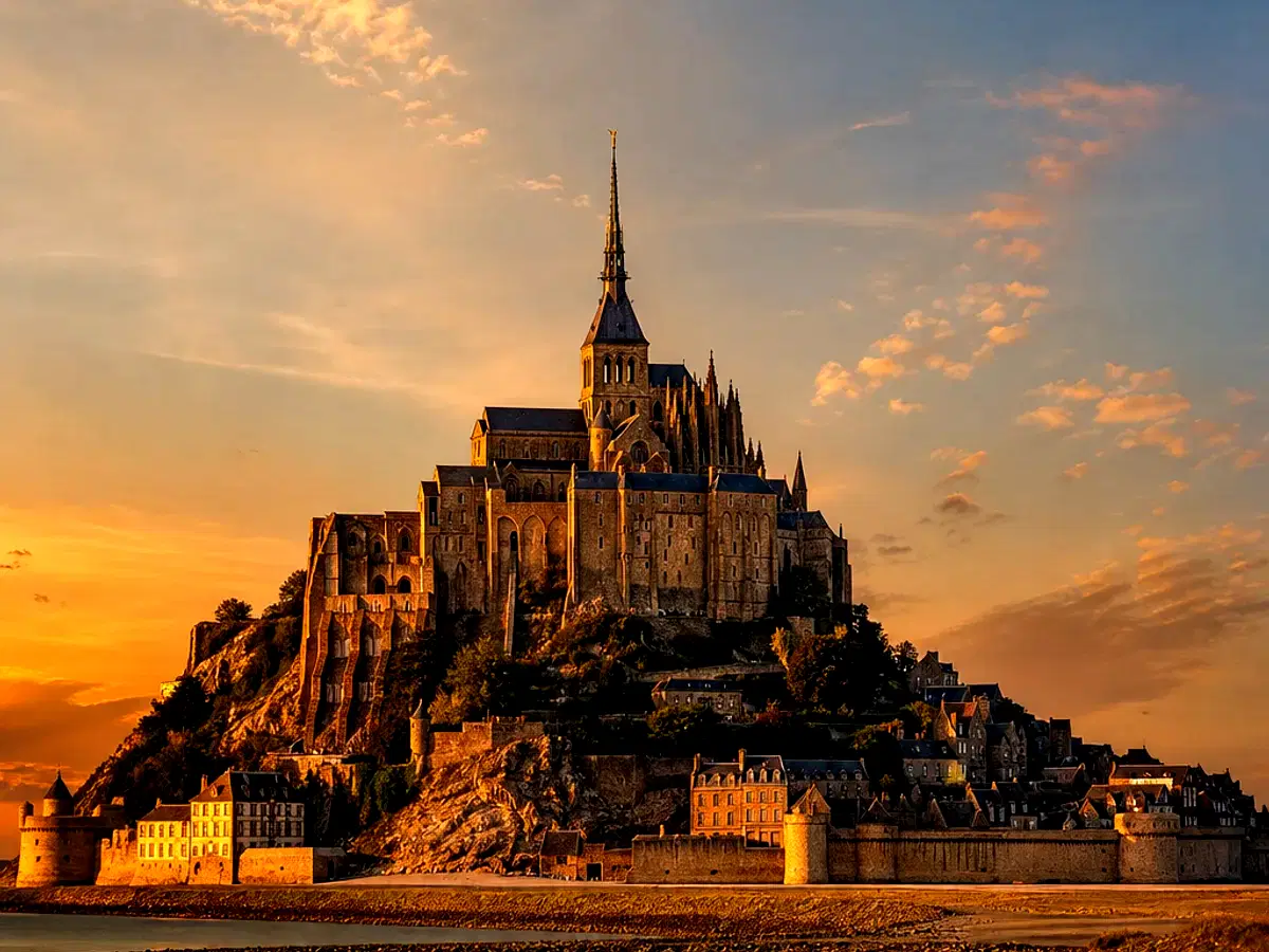 Mont-Saint-Michel in France