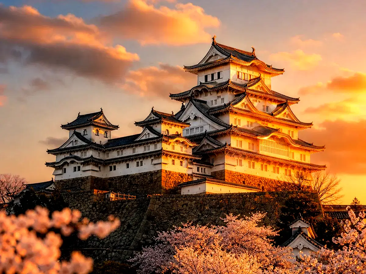 Himeji Castle in Japan