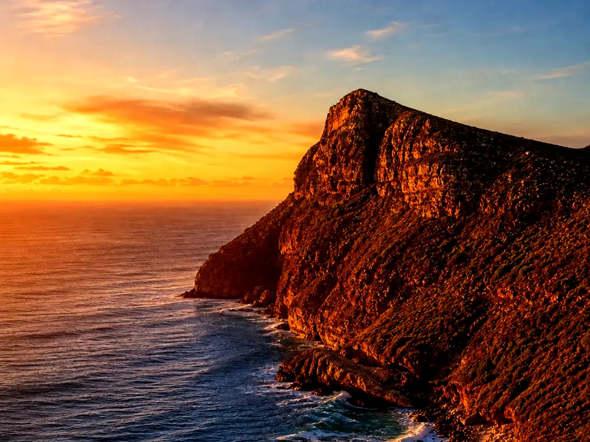 Cape of Good Hope in South Africa