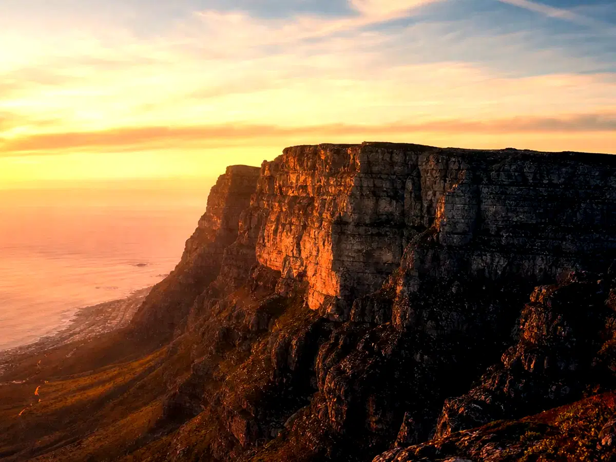 Table Mountain in South Africa