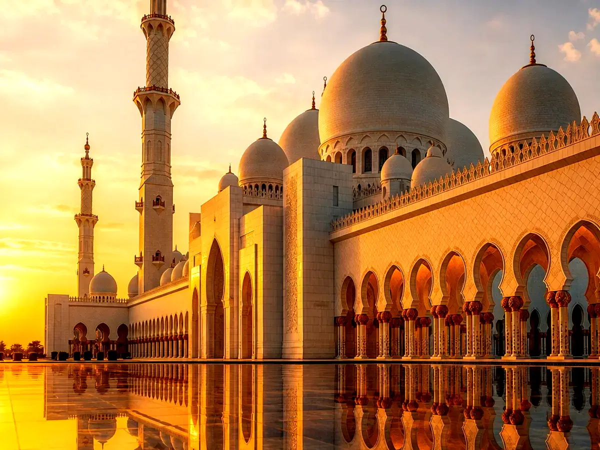 Sheikh Zayed Grand Mosque in United Arab Emirates