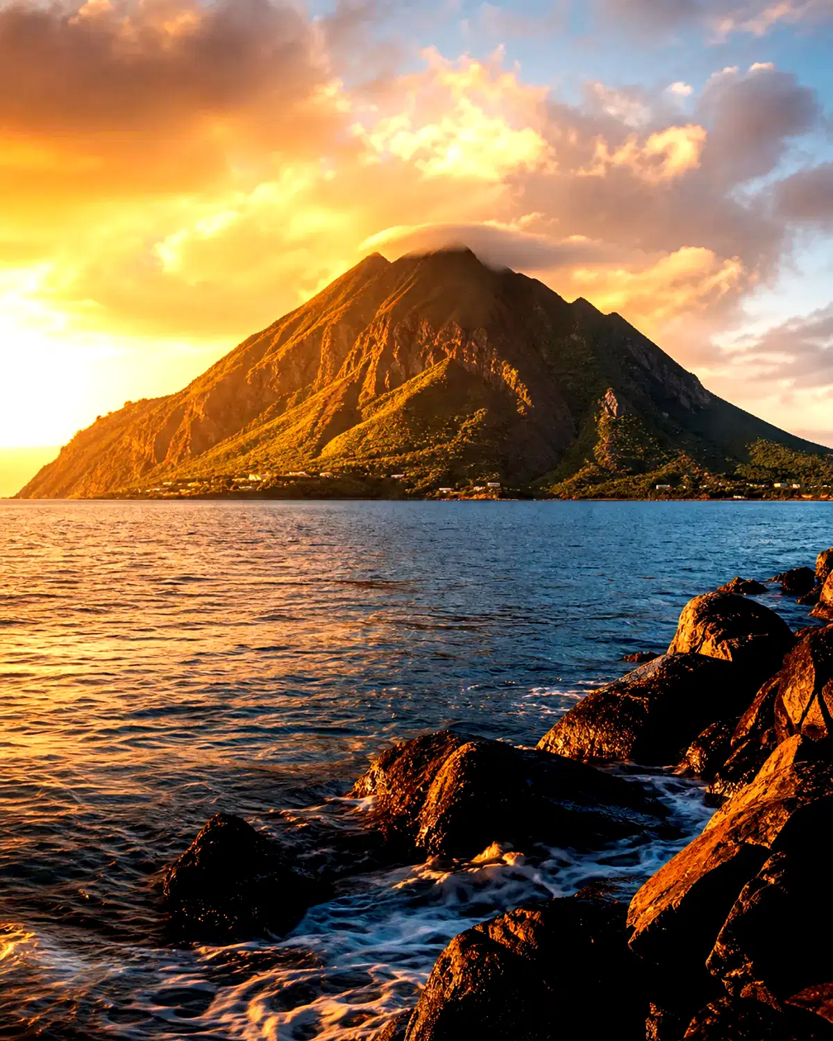 Bonaire, Sint Eustatius and Saba landscape