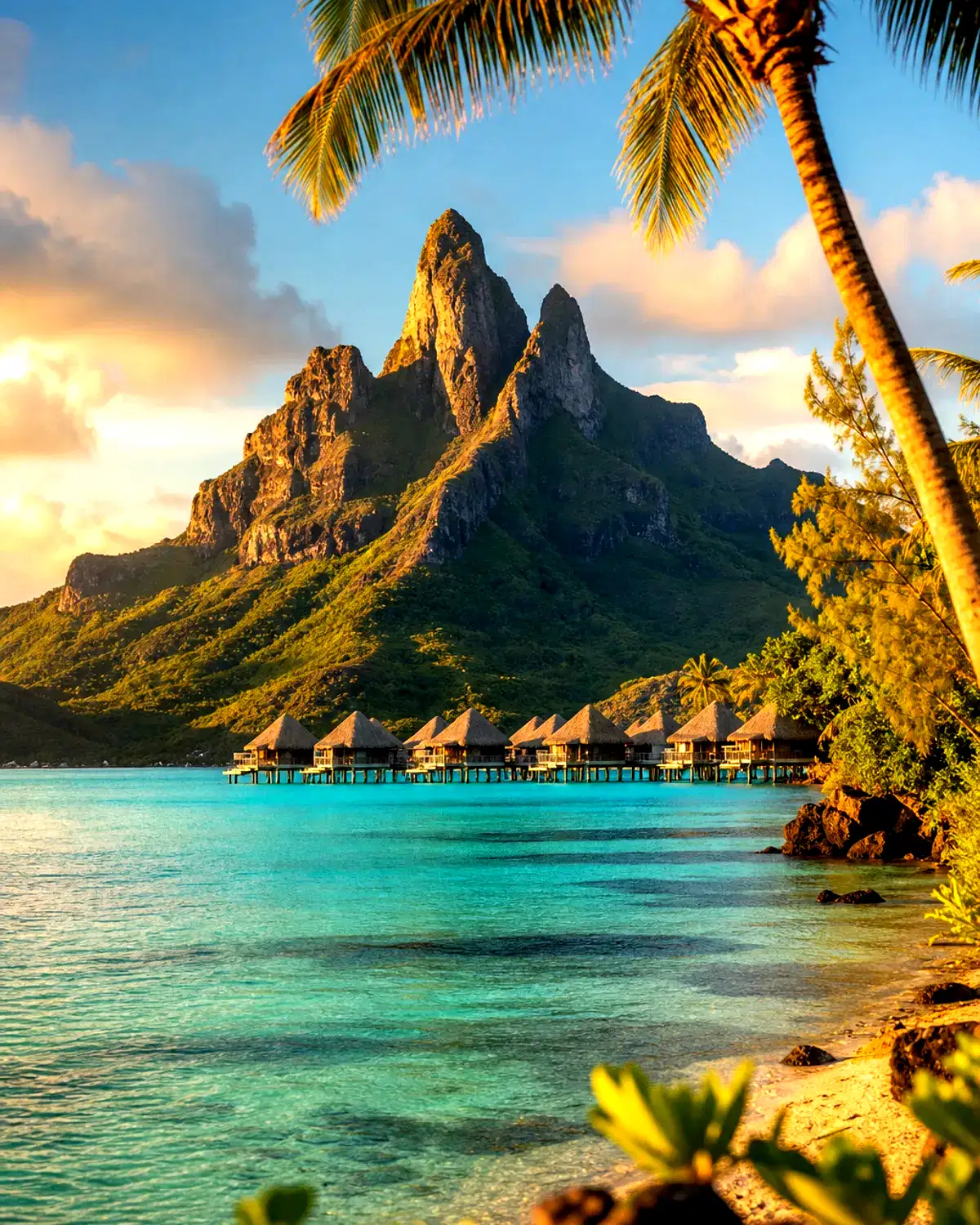 French Polynesia landscape