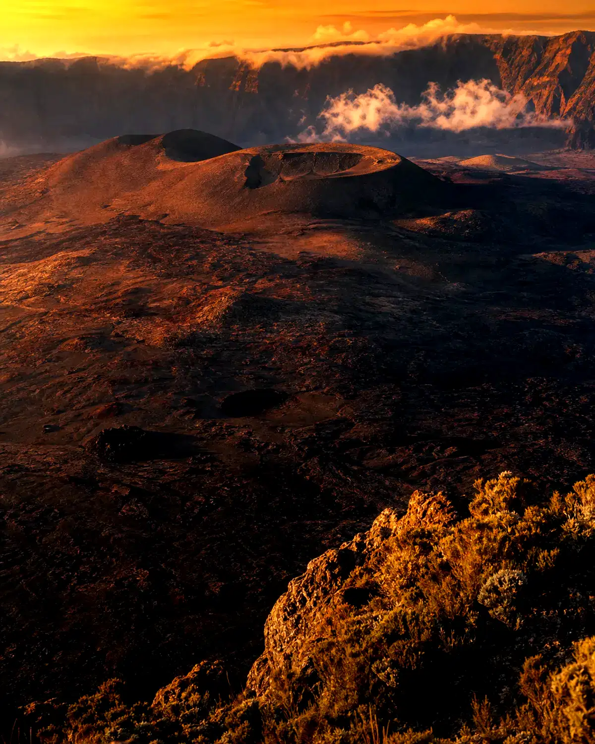 Réunion landscape