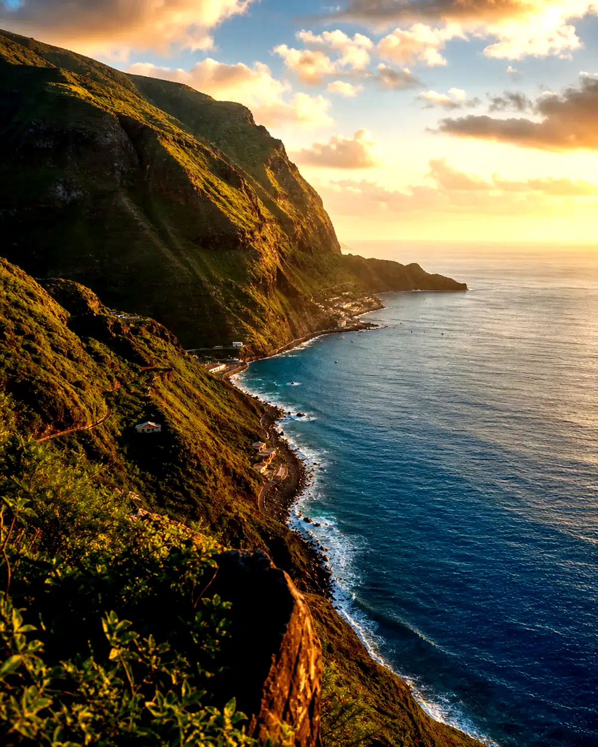 Saint Helena landscape
