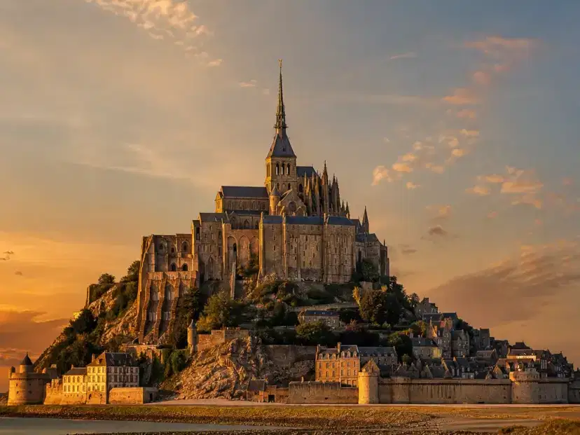 Mont-Saint-Michel in France