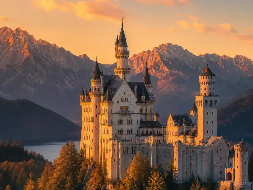 Neuschwanstein Castle in Germany