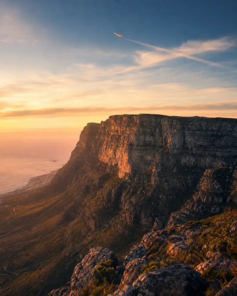 Table Mountain in South Africa