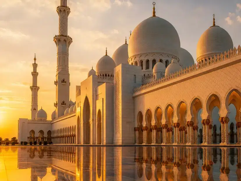 Sheikh Zayed Grand Mosque in United Arab Emirates